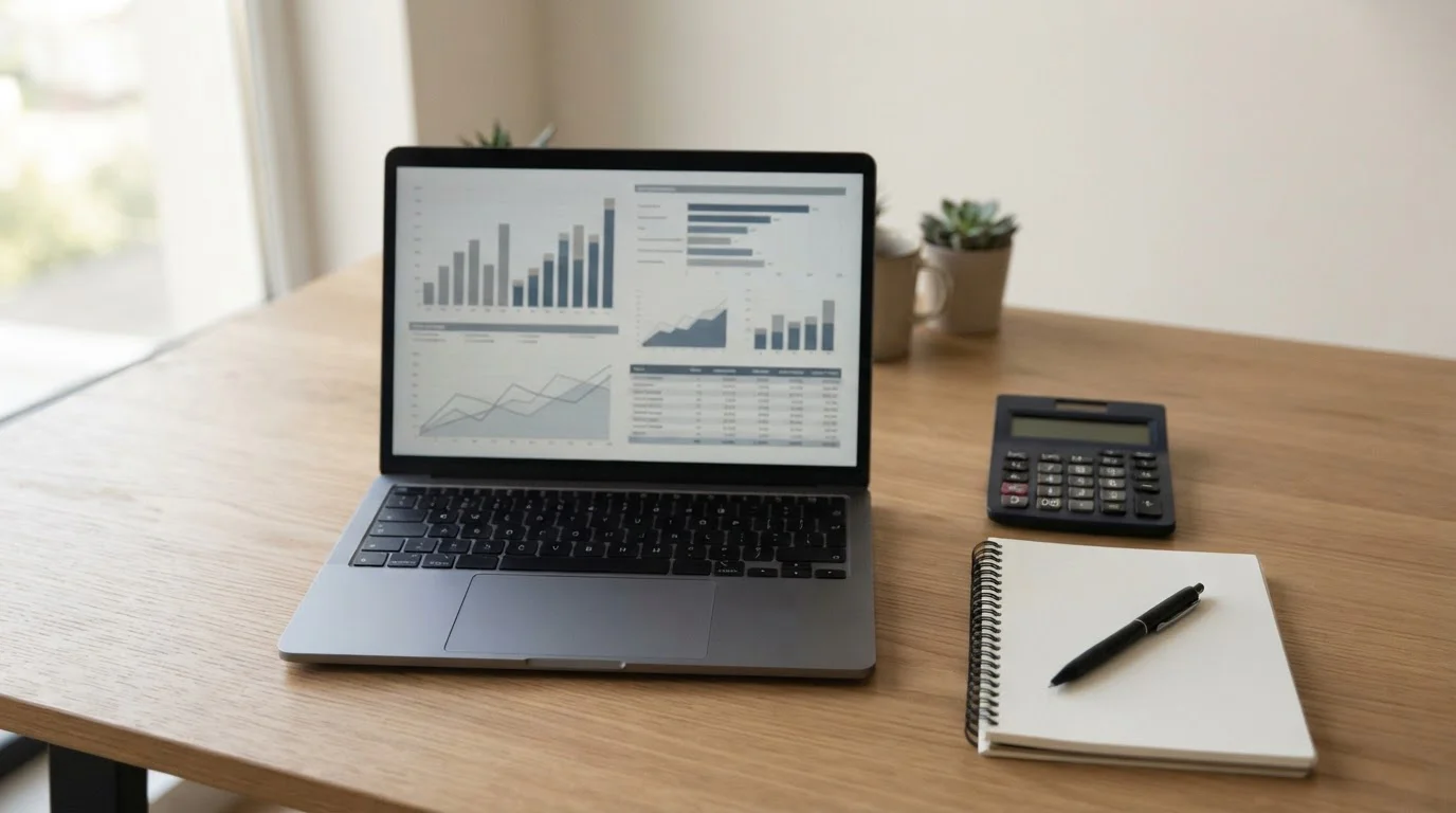 Analytischer Vergleich von Buchmachern mit Taschenrechner und Notizen